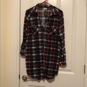 Flannel dress
